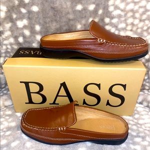 Vintage BASS leather mules
